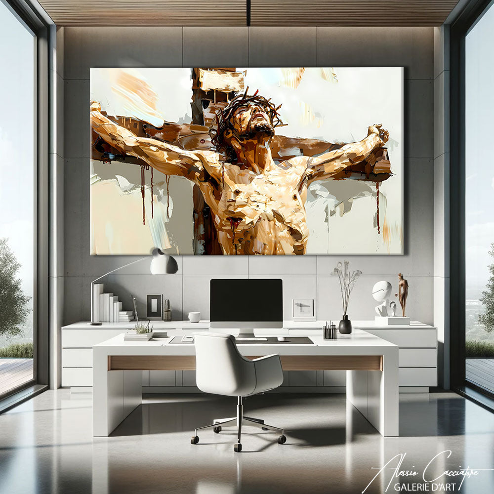 TABLEAU CHRIST MODERNE
