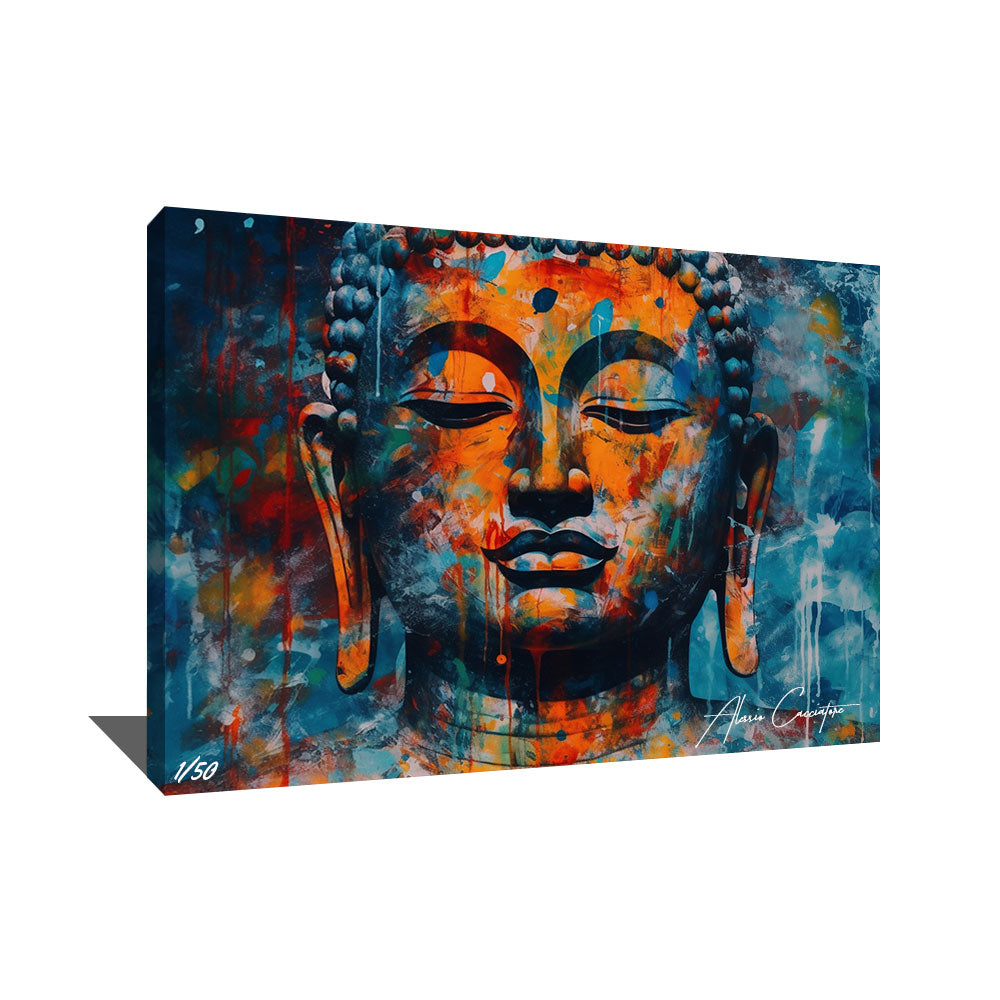 Tableau Bouddha Coloré main image 0
