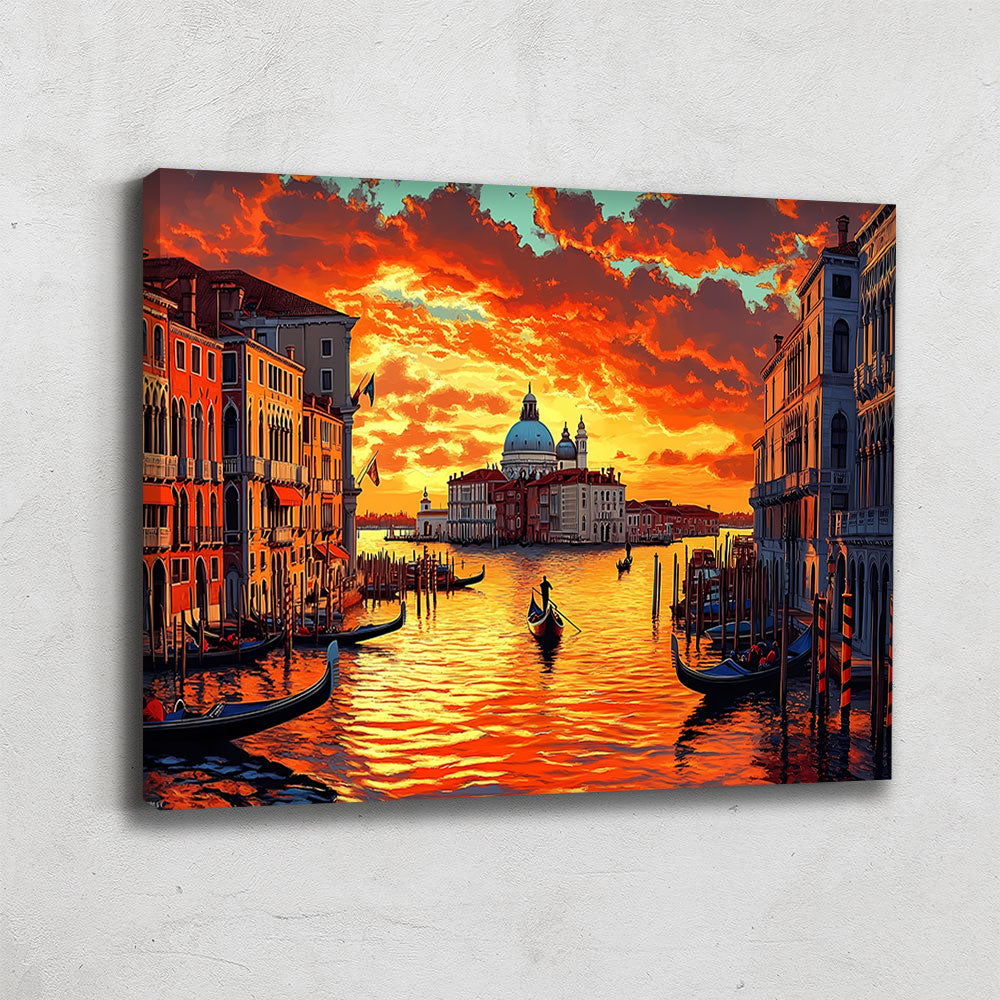 Tableau Coucher De Soleil