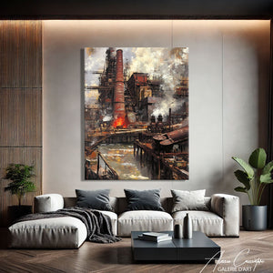 Tableau Vintage Industriel
