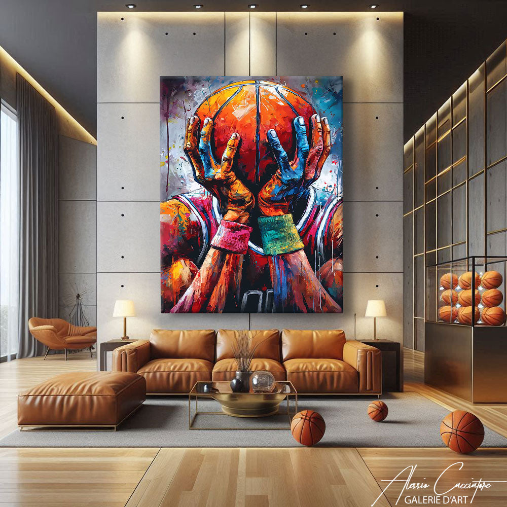 Tableau Basketteur