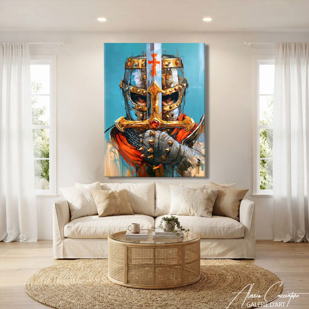 Peinture Chevalier