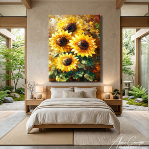 Toile Tournesols