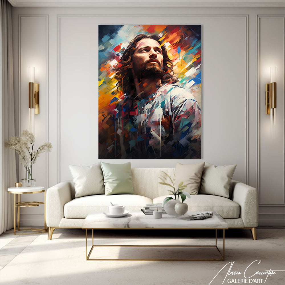 tableau art religieux