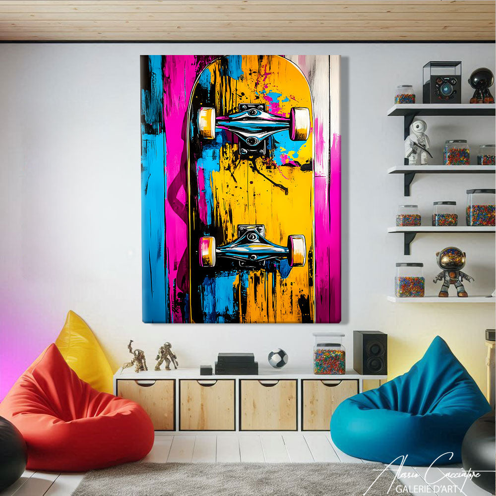 Tableau Planche Skate