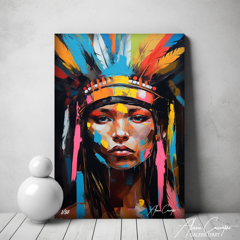 tableau amérindienne