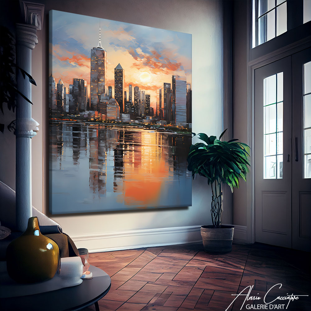 peinture abstraite new york