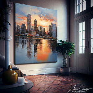 peinture abstraite new york