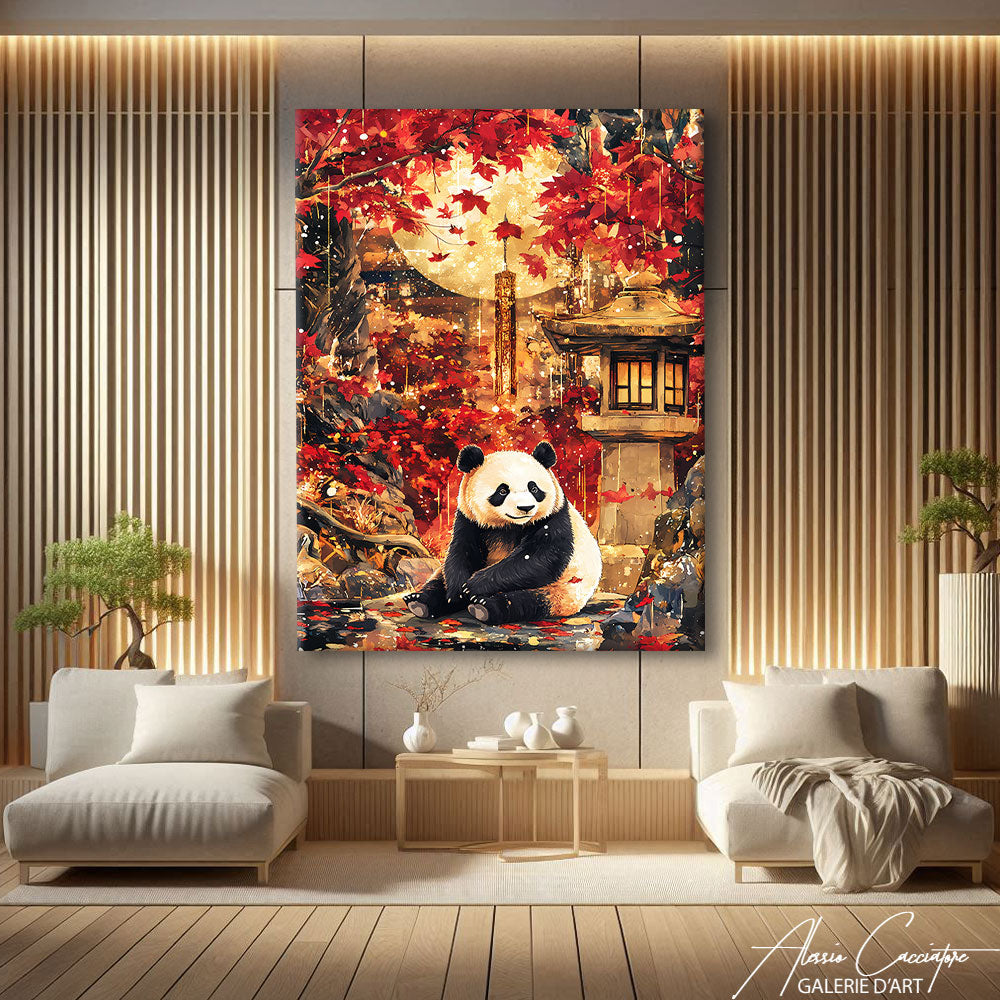 Affiche Panda Chinois