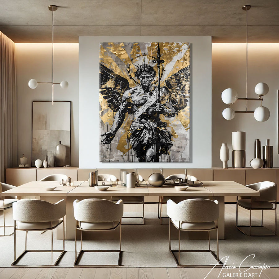 Tableau Streetart – mise en situation