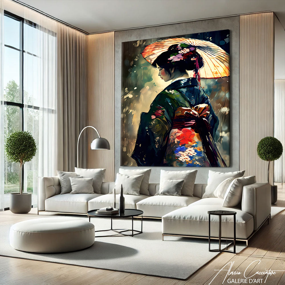 tableau decoration japonaise