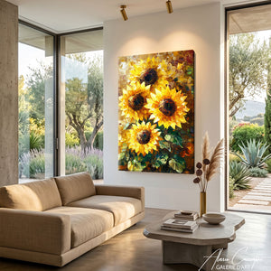Décoration Murale Tournesols