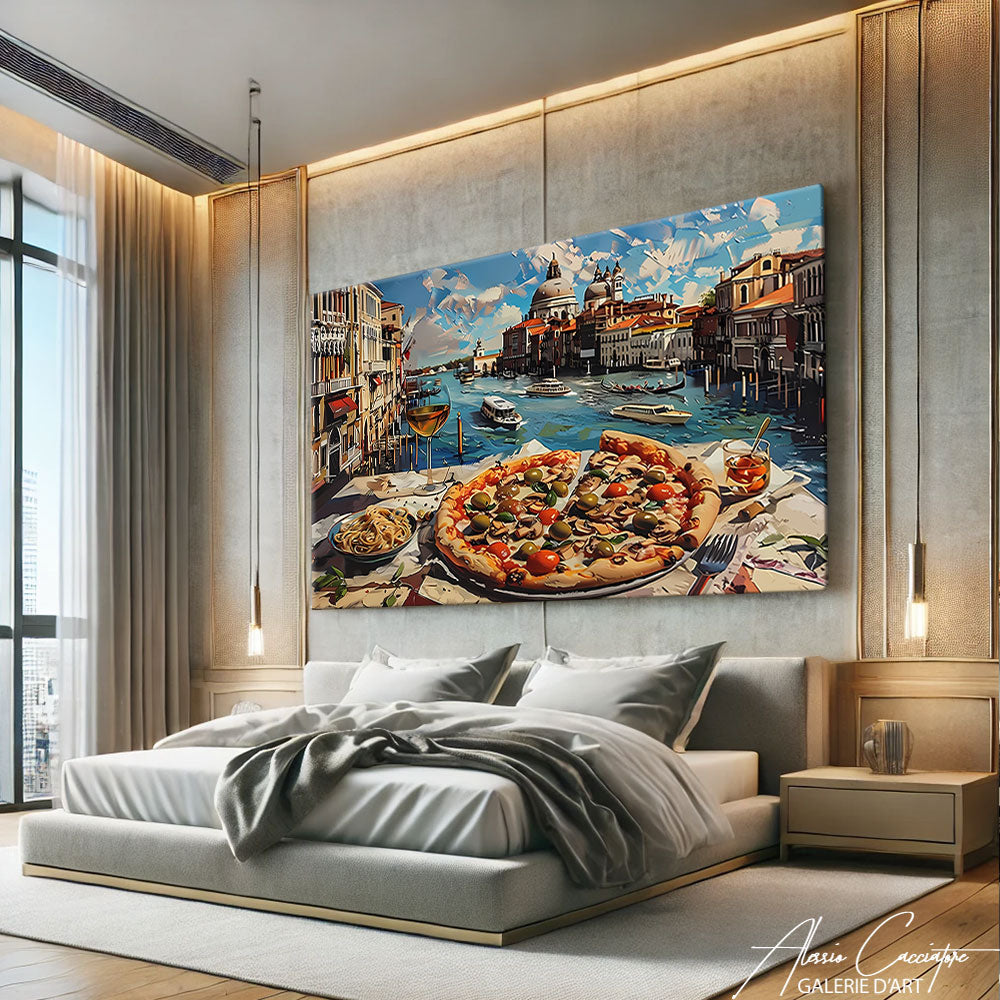 Tableau Peinture Paysage Mer
