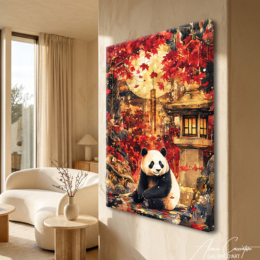 Décoration Murale Panda Chinois