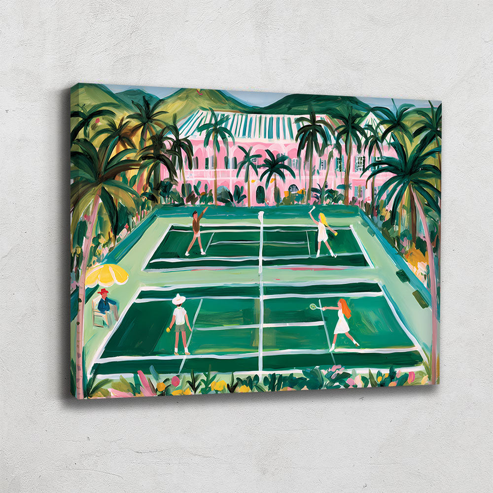 Peinture Terrain De Tennis