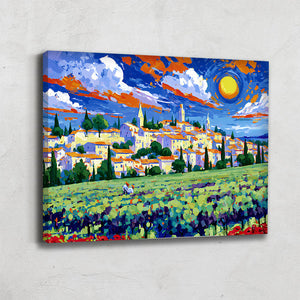 Tableau De Provence Peinture