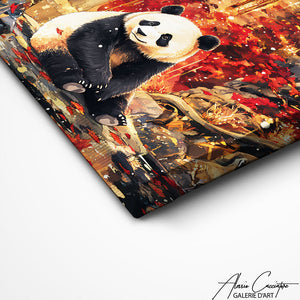 Art Mural Panda Chinois