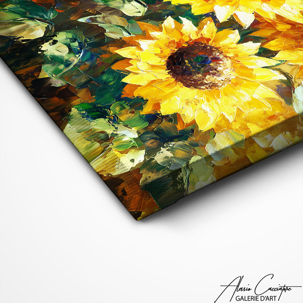 Art Mural Tournesols