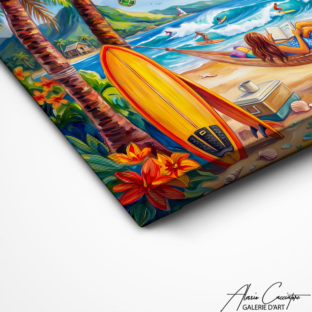 Art Mural De Surf
