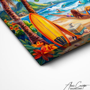 Art Mural De Surf
