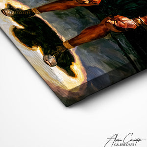 Art Mural Boxer
