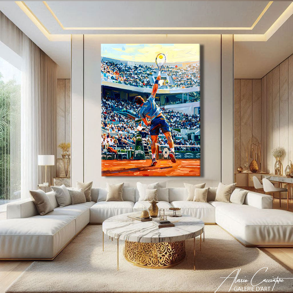 Peinture Tennis Tableau