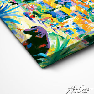 Art Mural Aquarelle Provence