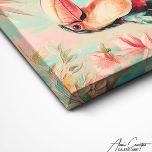 Art Mural Toucan Tropical