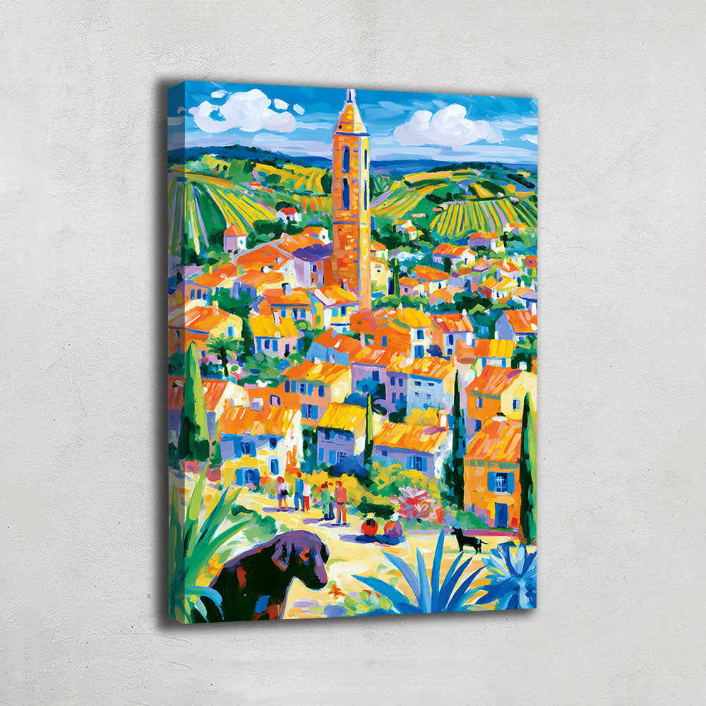 Tableau Aquarelle Provence
