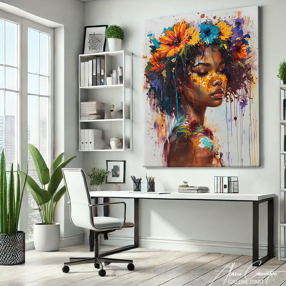 Tableau Portrait de Femme
