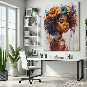 Tableau Portrait de Femme
