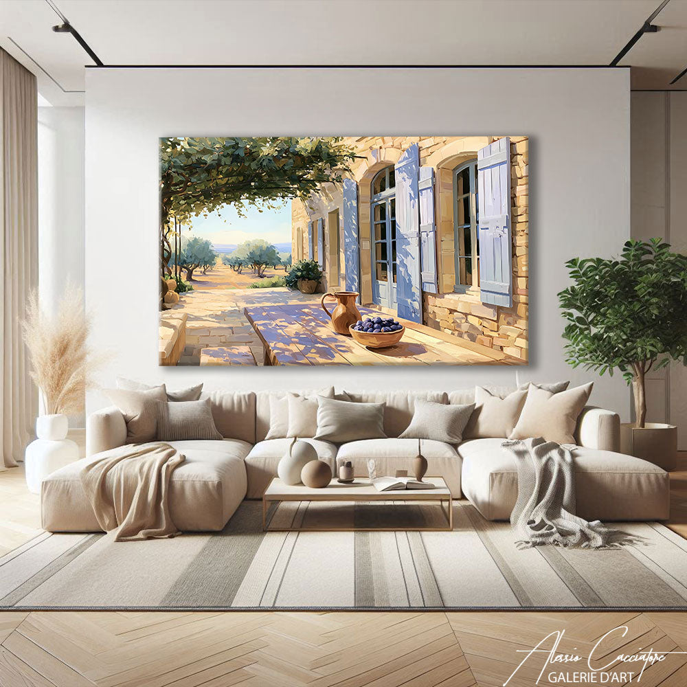 Peinture Peinture Sur La Provence