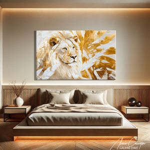 TABLEAU DECORATION LION
