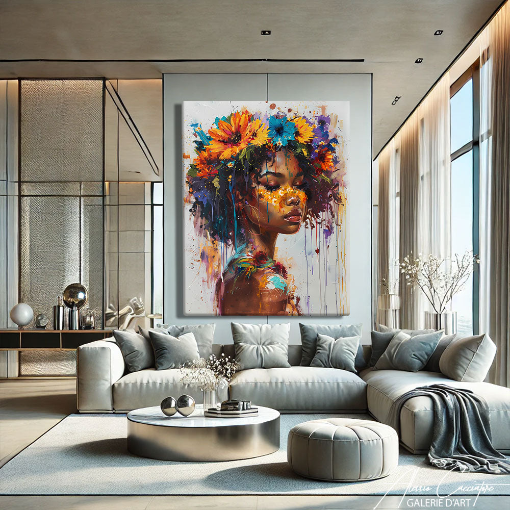 Tableau Toile Africaine
