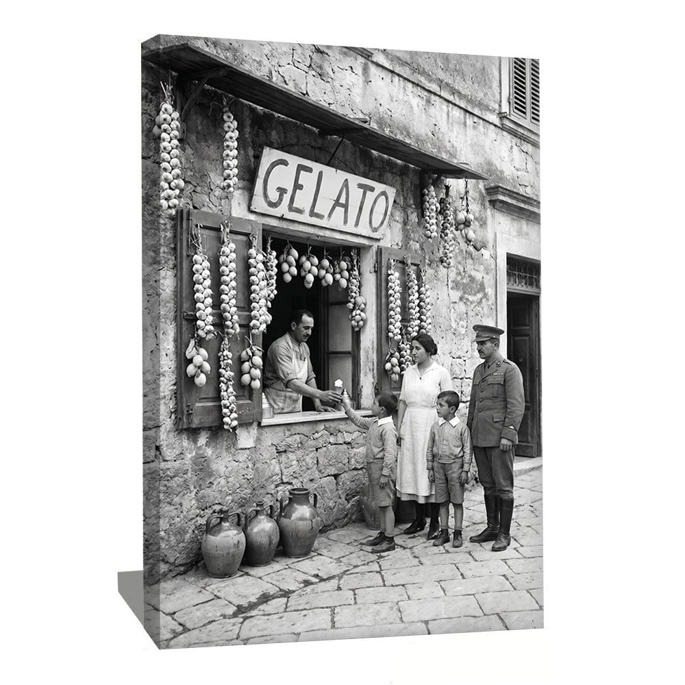 TABLEAU NOIR ET BLANC NOSTALGIQUE
