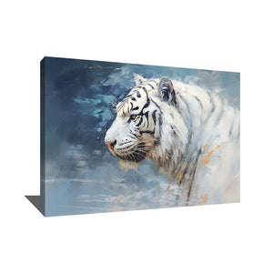 tableau tigre blanc