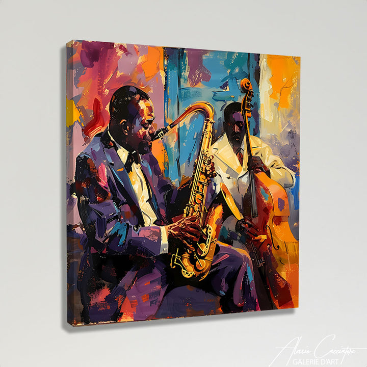 Peinture Musique Jazz