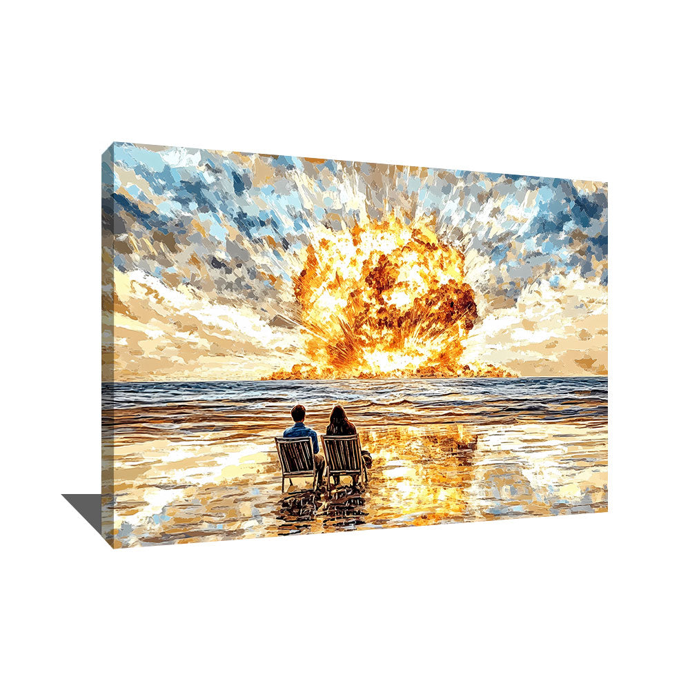 TABLEAU SURRÉALISTE CONTEMPORAIN