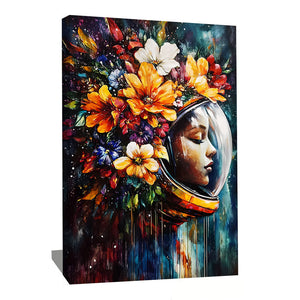 TABLEAU MURAL ASTRONAUTE