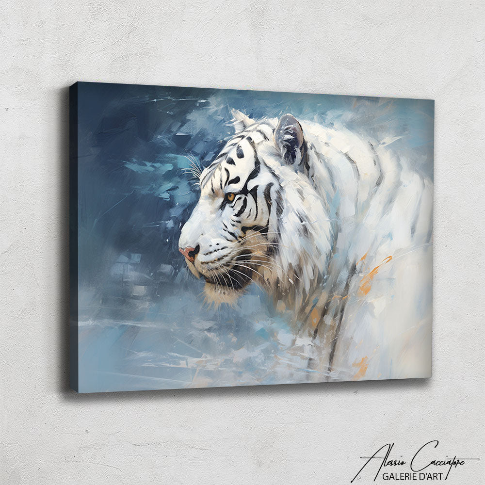 tableau tigre peinture 