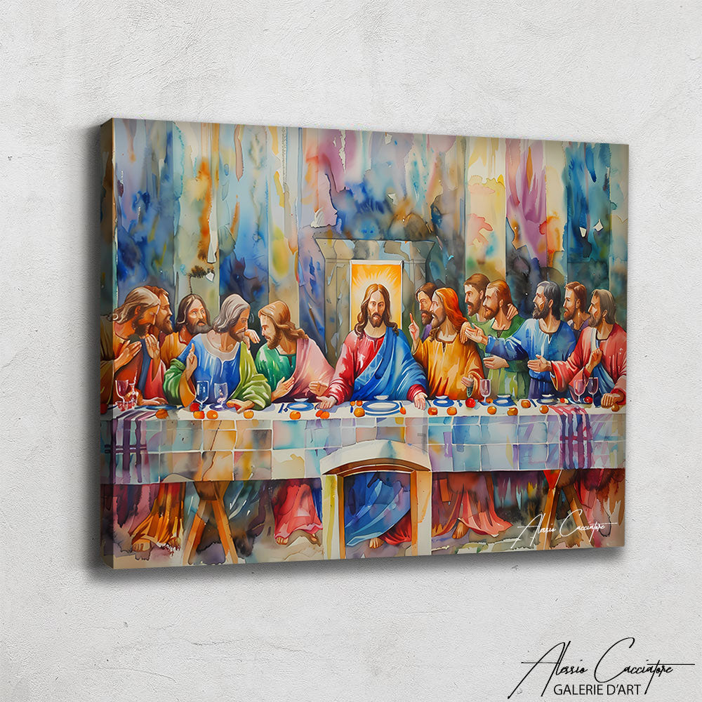 Tableau Jésus Apôtres