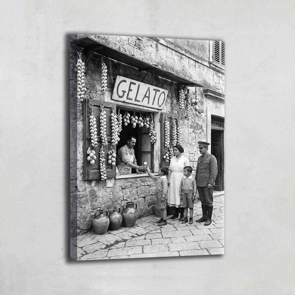 TABLEAU NOIR ET BLANC NOSTALGIQUE