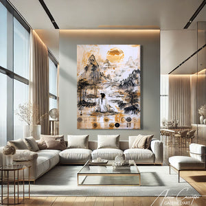 Tableau Extérieur Zen
