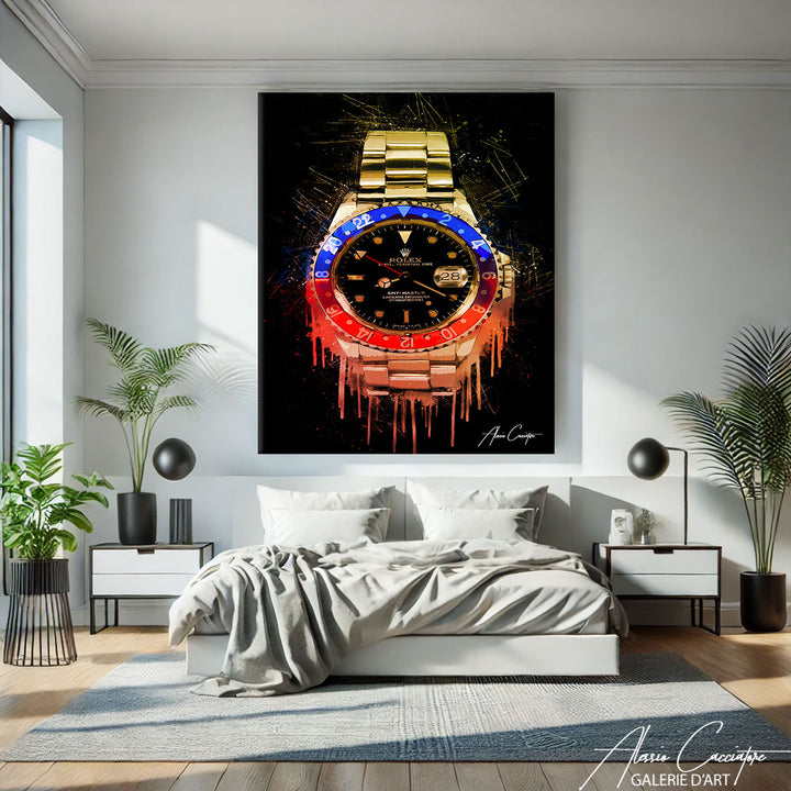 TABLEAU MONTRE MODERNE