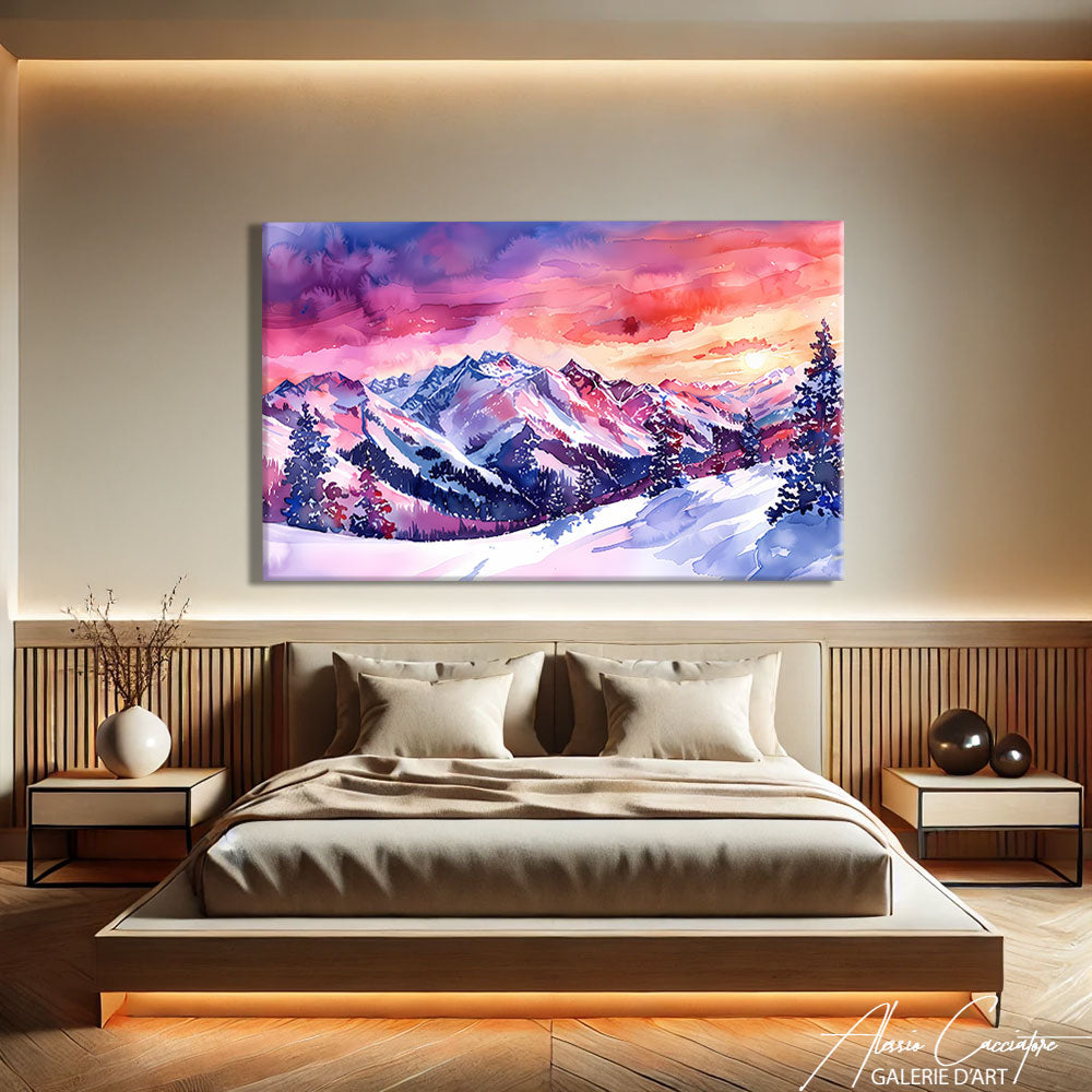 Tableau Montagne Savoie