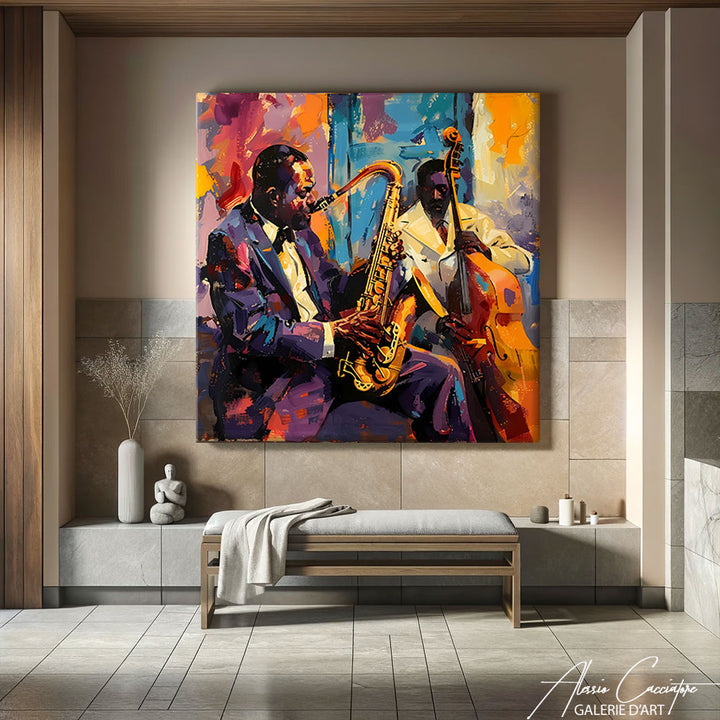 Peinture de Musiciens