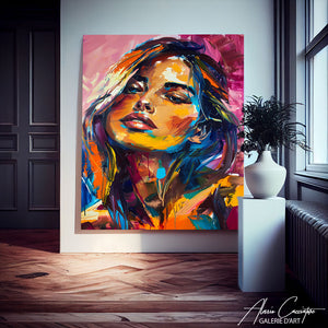 Peinture de Portrait de Femme