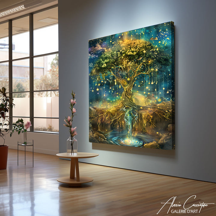 Tableau sur Toile Arbre de Vie
