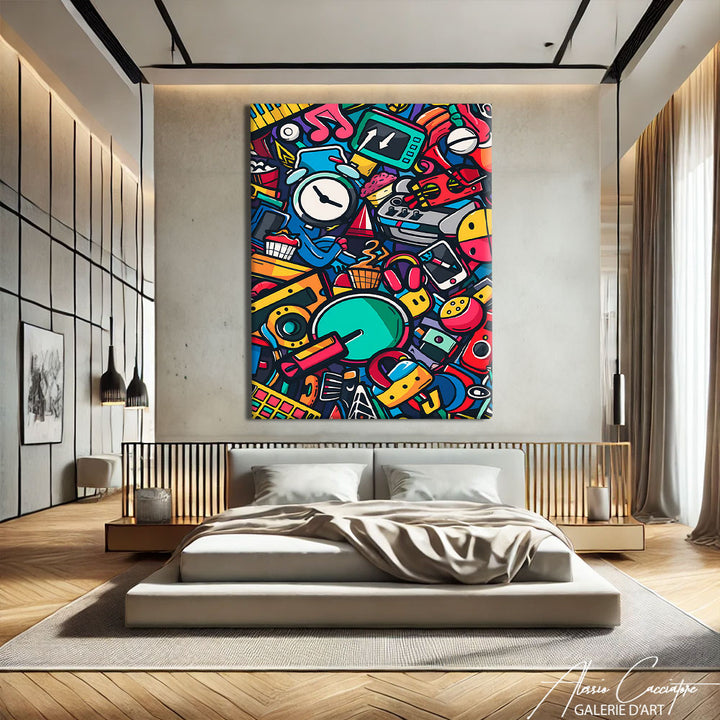 tableau pop art peinture