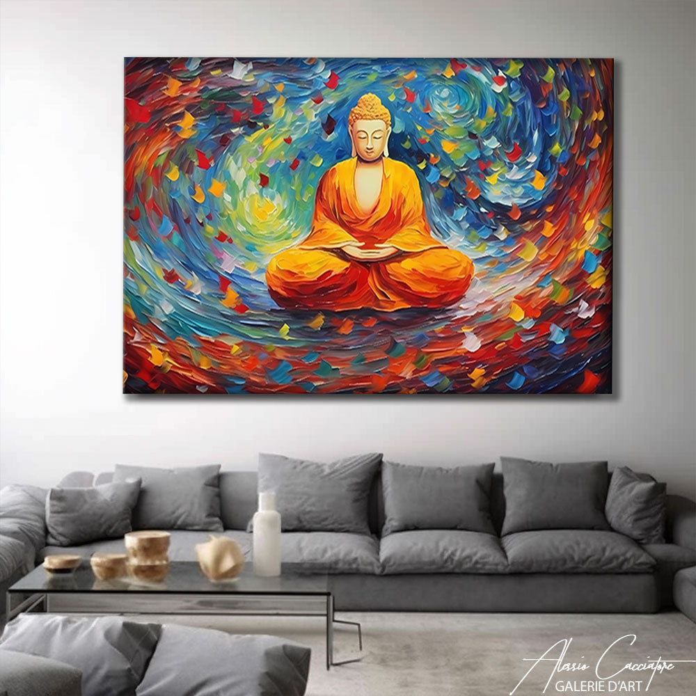 tableau bouddha zen